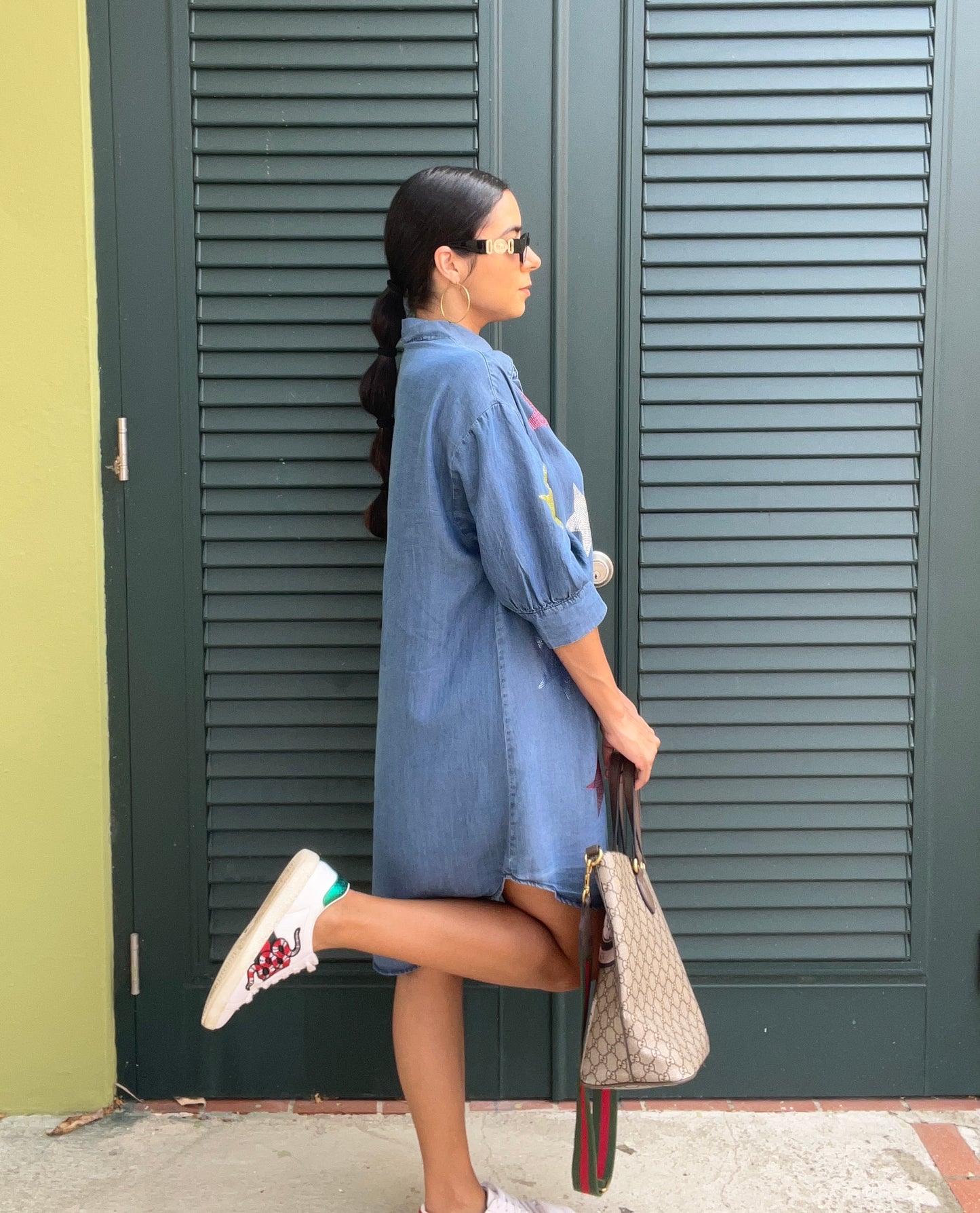 Star Denim Shirt
