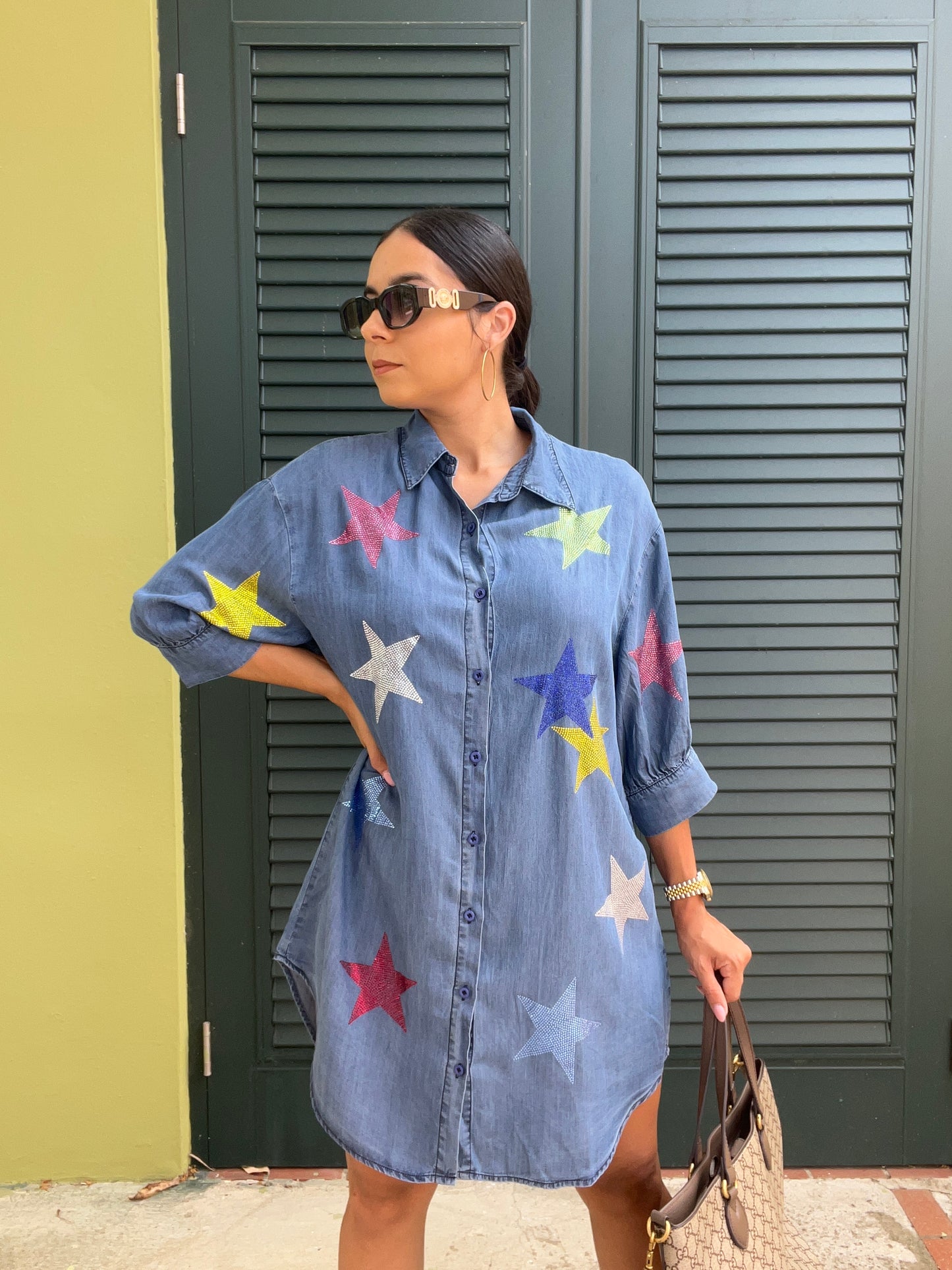 Star Denim Shirt