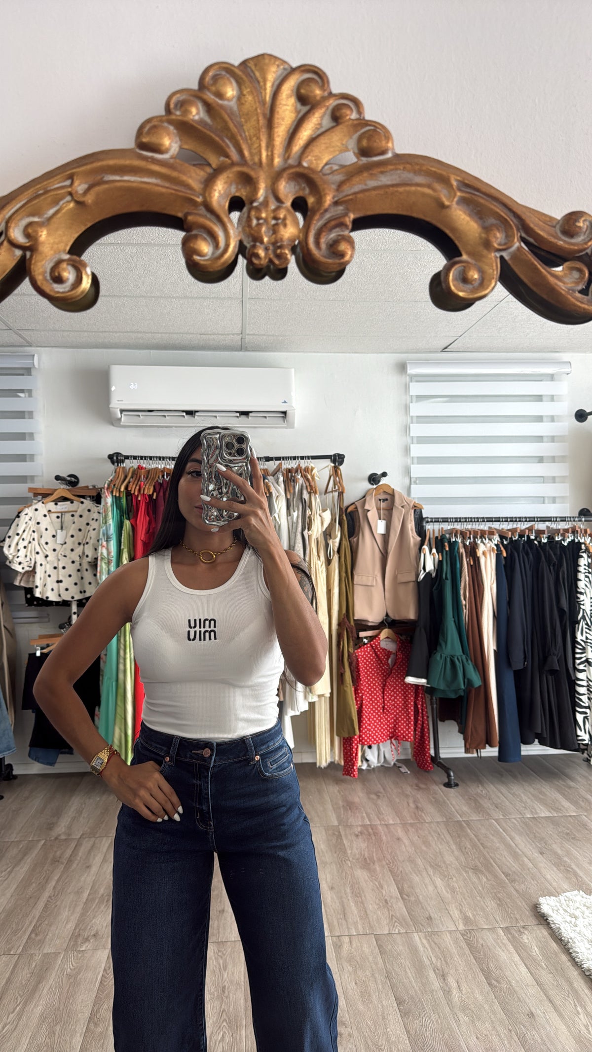Miu shirt in white