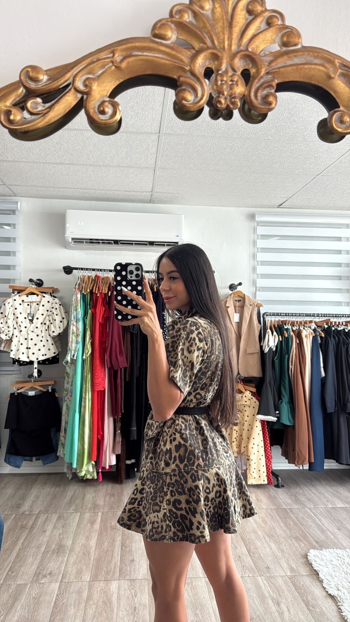 Leopard mini Dress