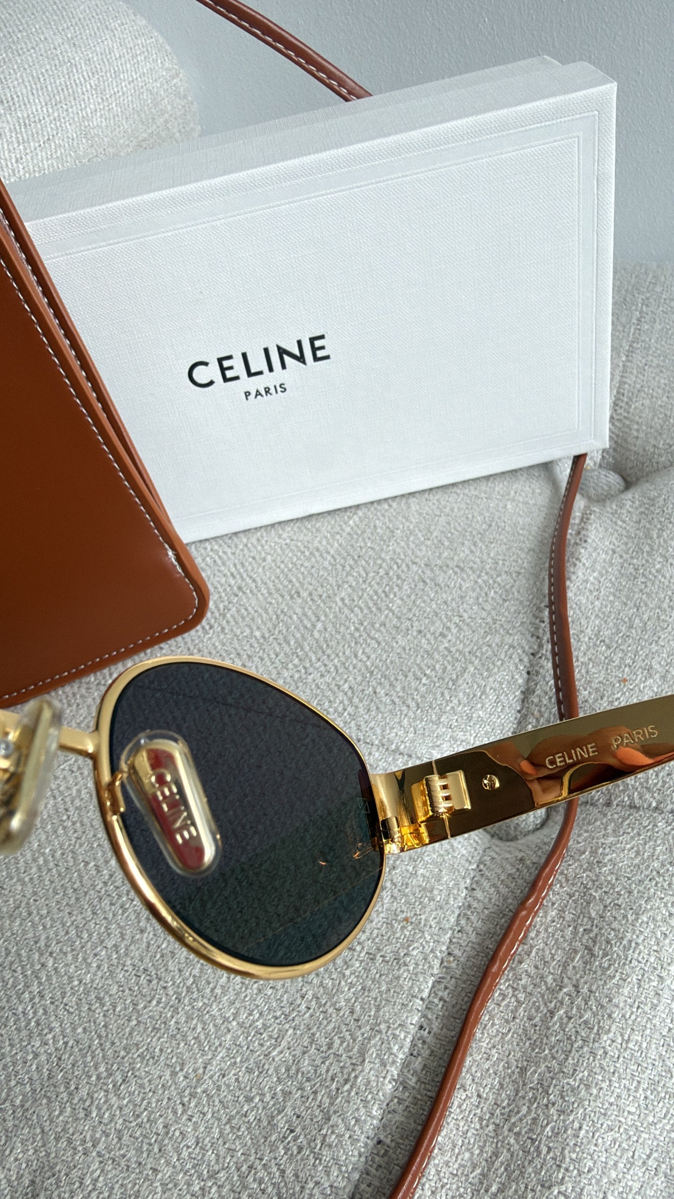 Cel Gold Sunglasses
