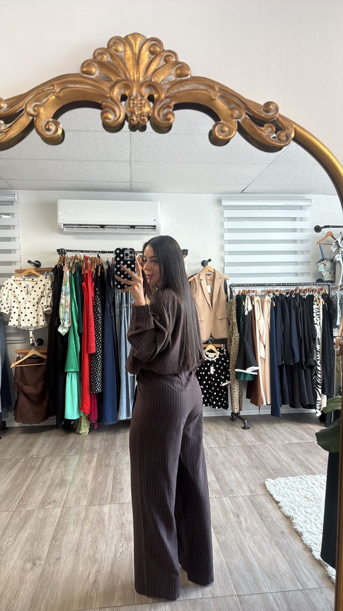 Stripe Brown set