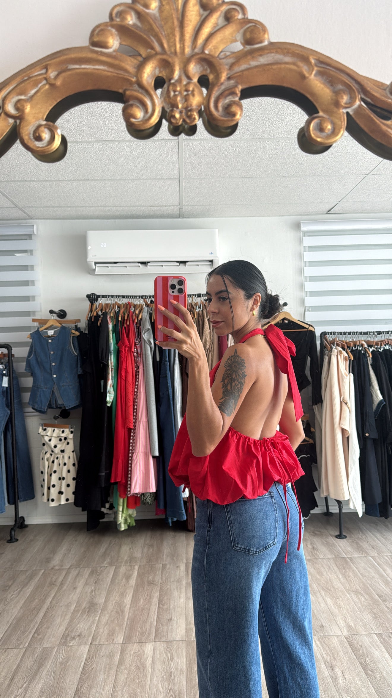 Red Bubble top