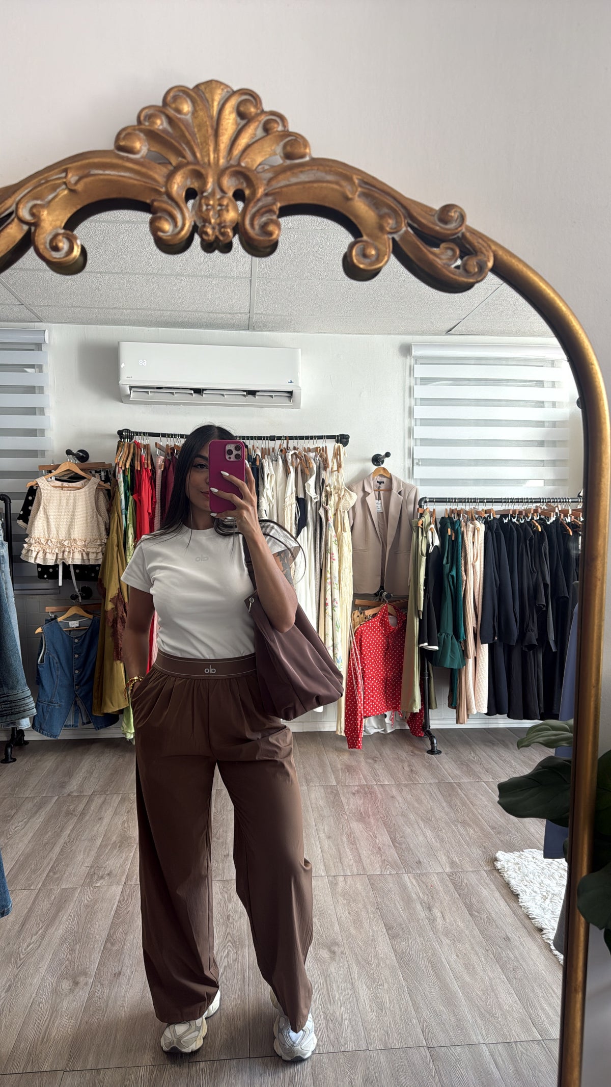 Restock Brown active pants
