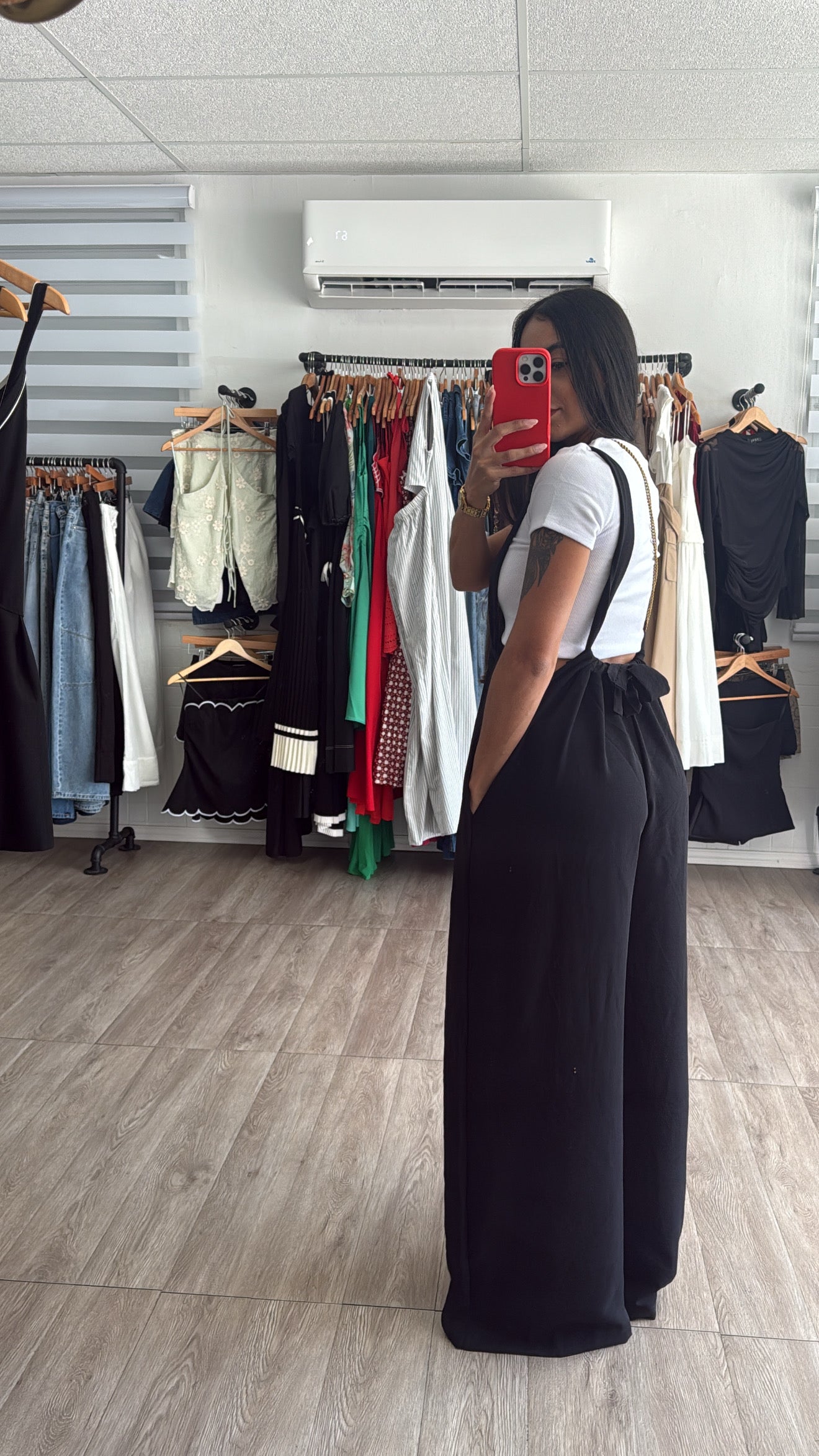 Black Overall Jumpsuit