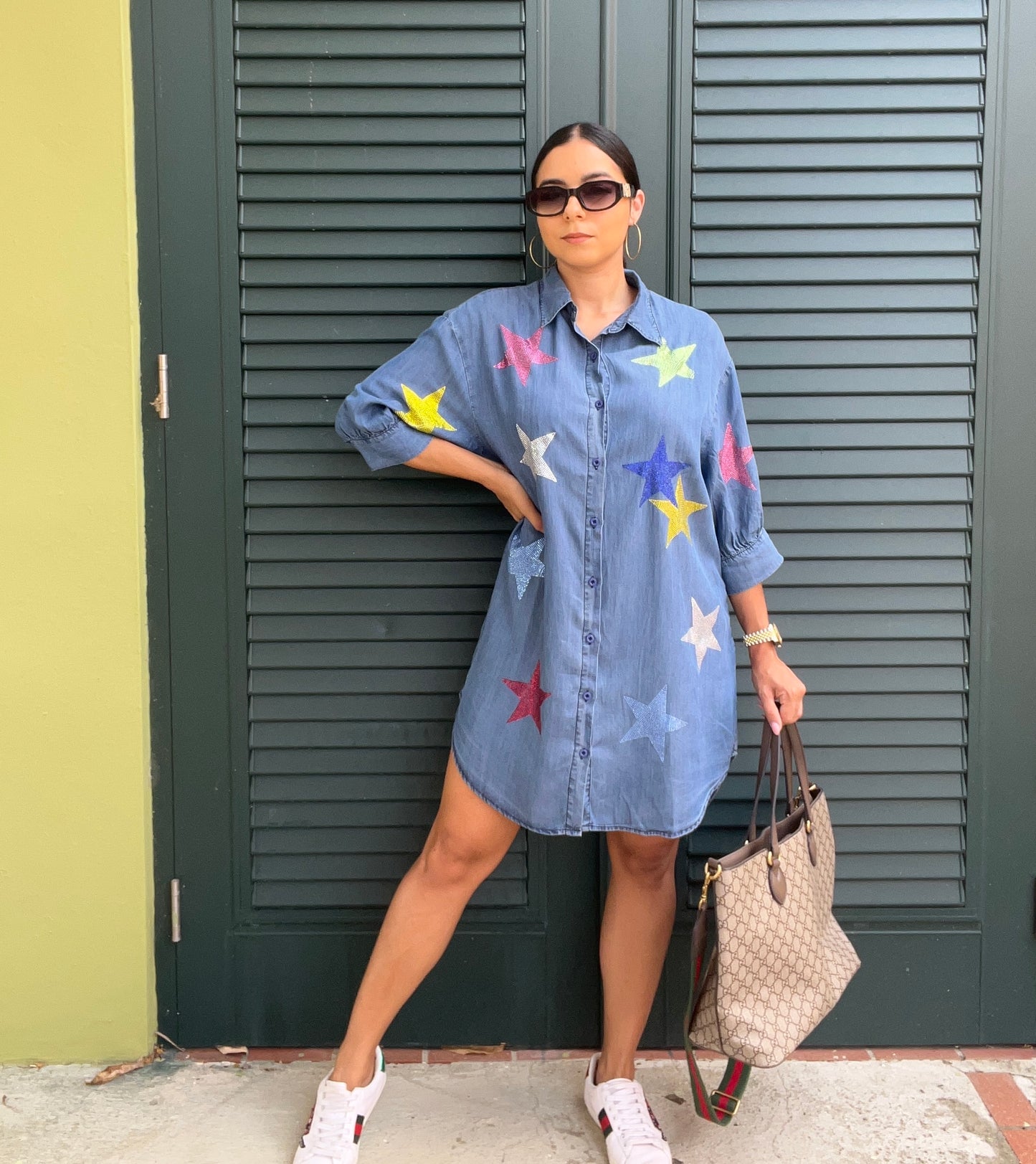 Star Denim Shirt