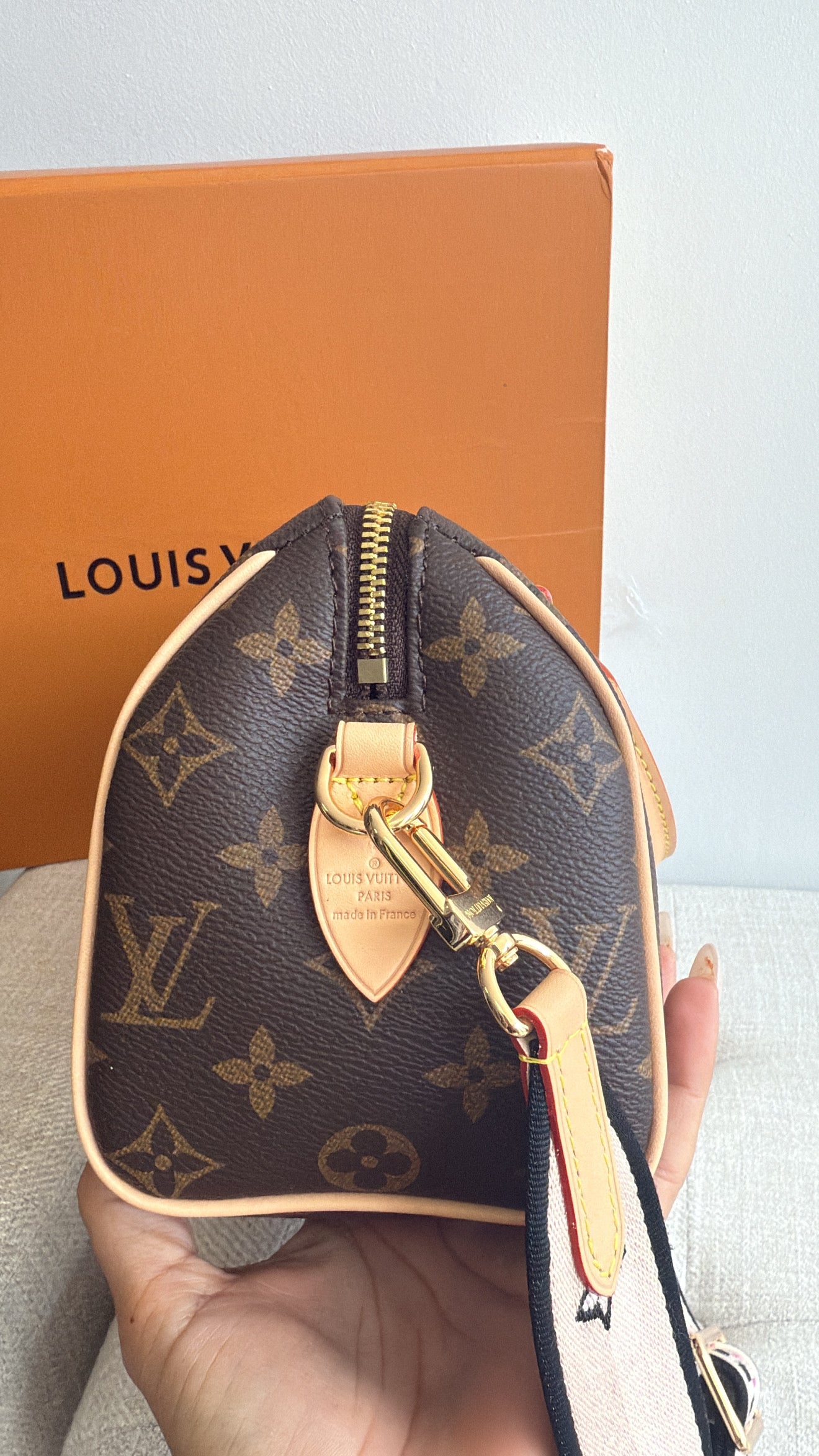 LV Speedy Bag (pre-order) costó $250