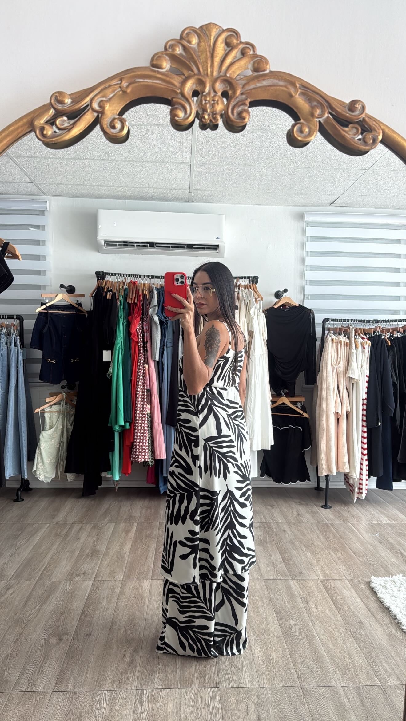 Long top and pant set