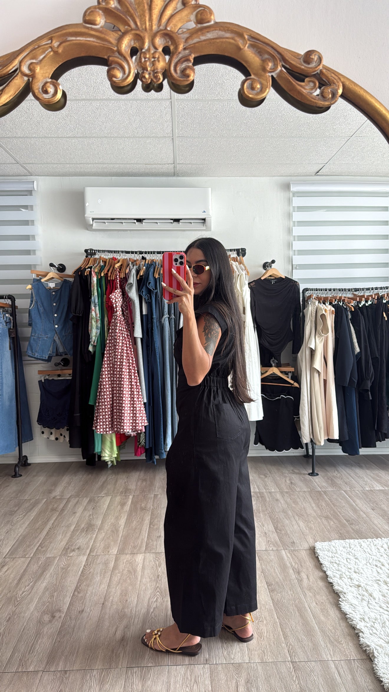 Denim Wide leg Jumpsuit