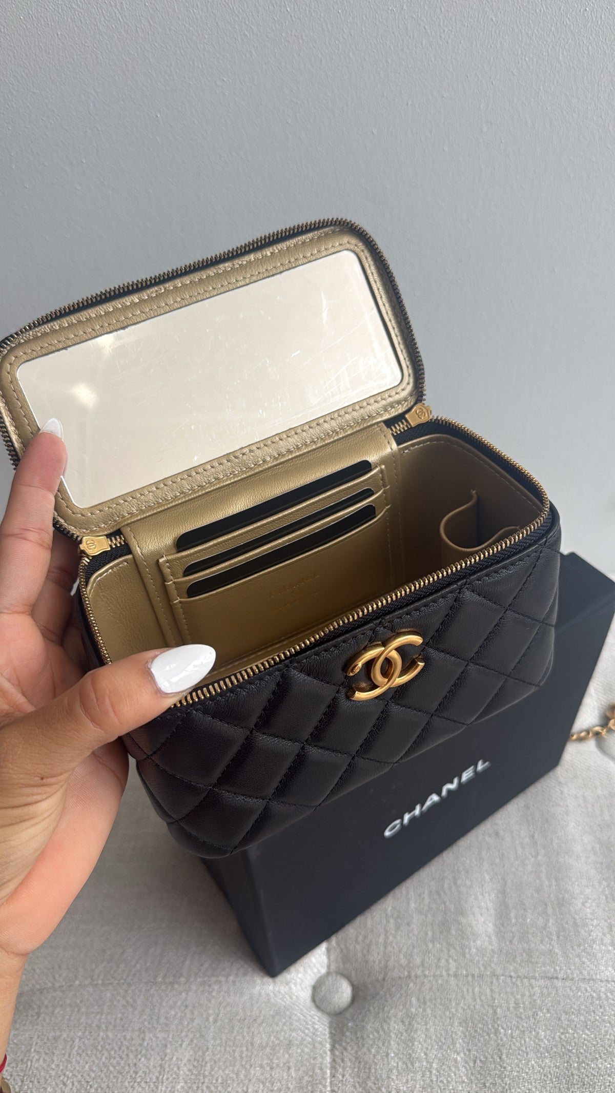 Black Vanity Bag