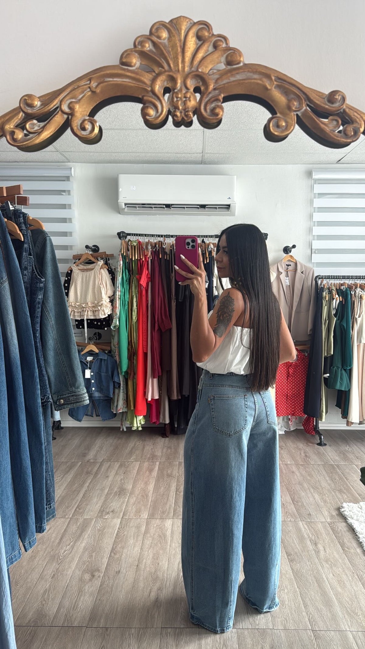 Vibrant Palazzo jeans