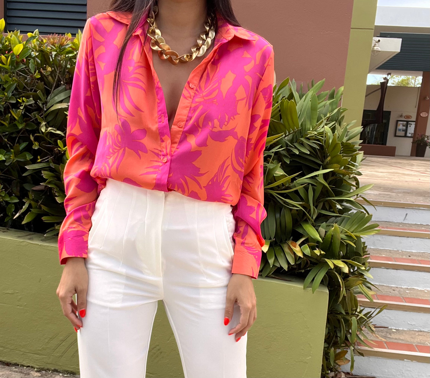Summer Button Top