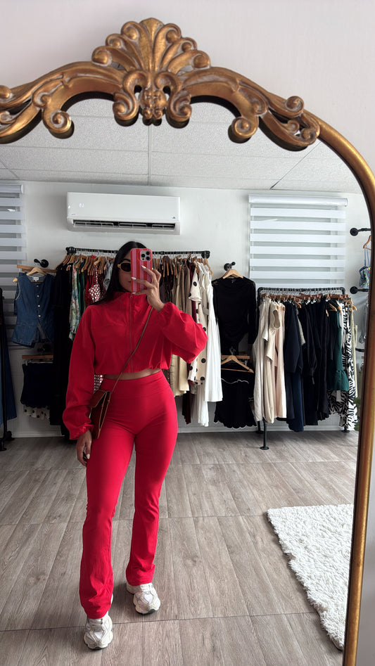 Red Jacket set