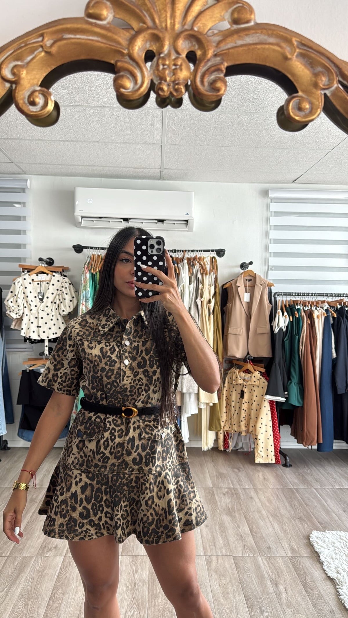 Leopard mini Dress