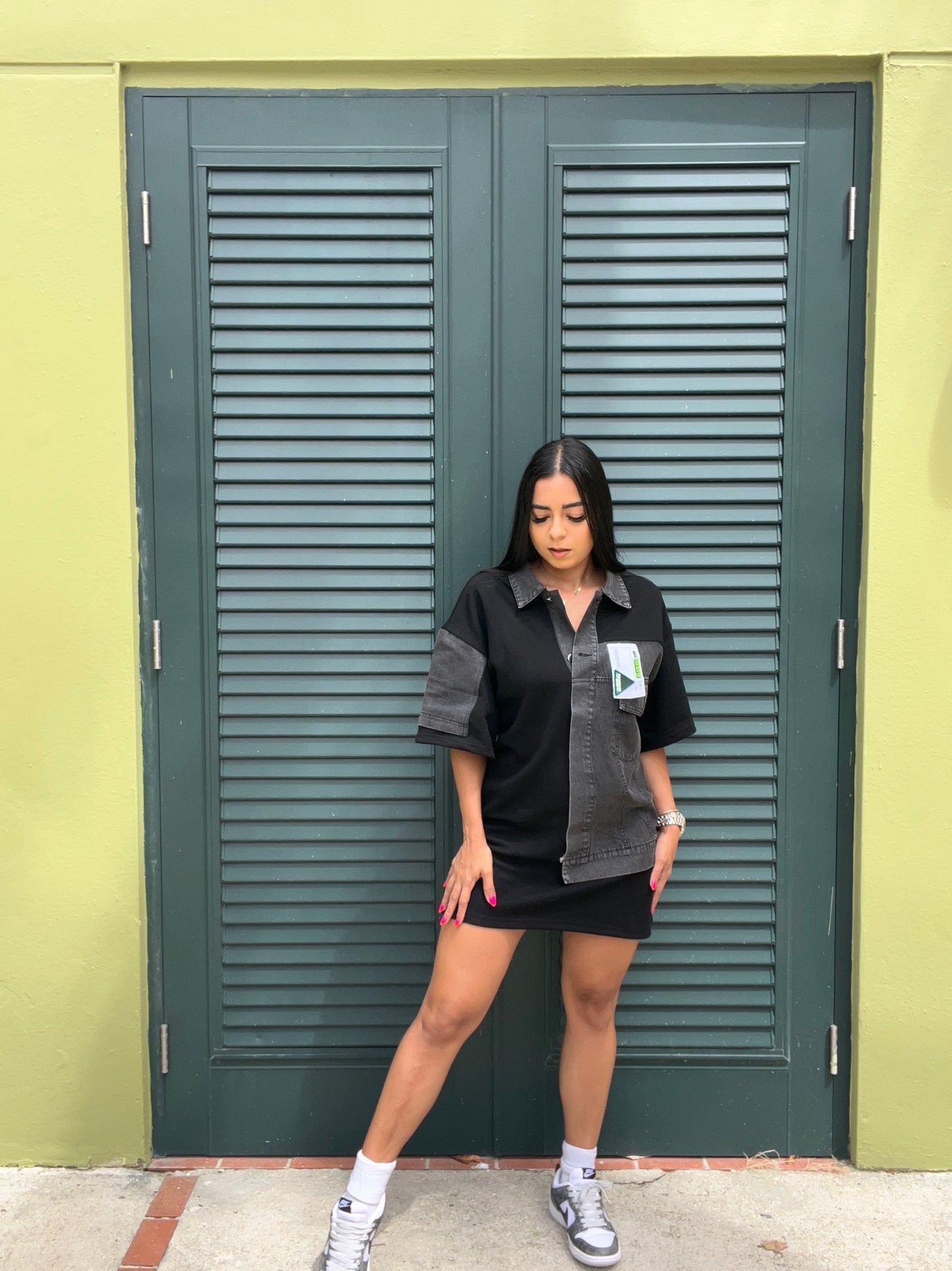 Denim Tshirt Dress
