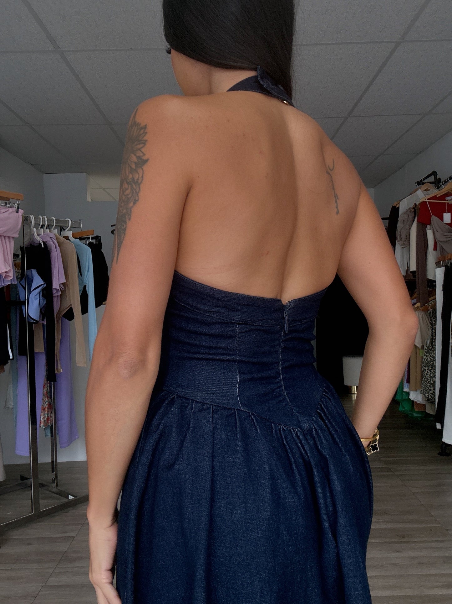 Índigo Corset dress