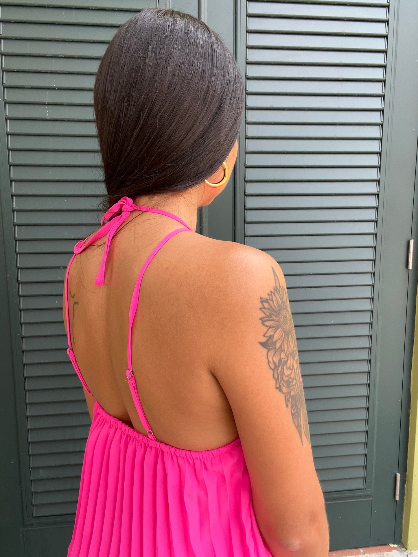 Penelope Hot Pink Romper “Restock”