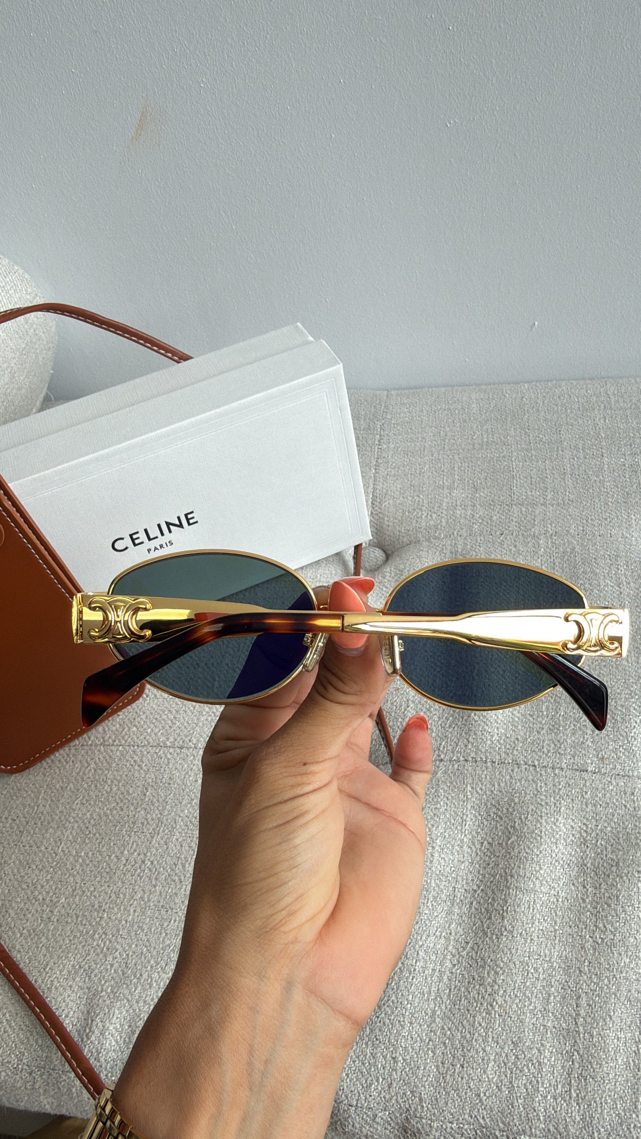 Cel Gold Sunglasses