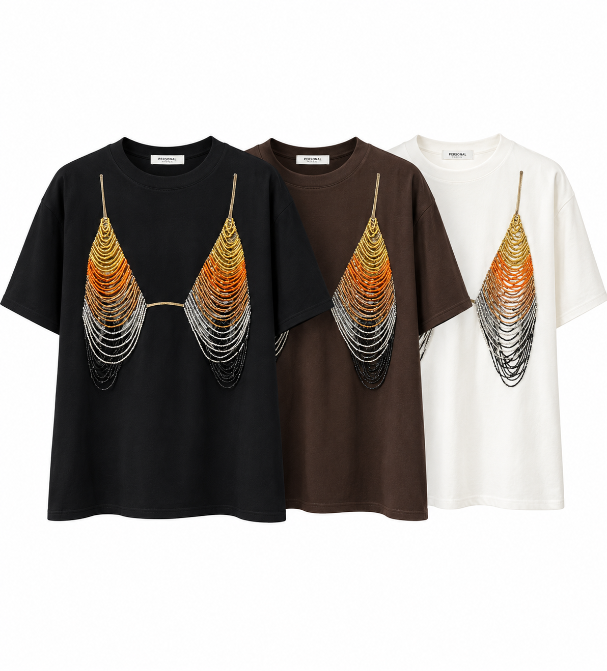 Black Beads Tshirt
