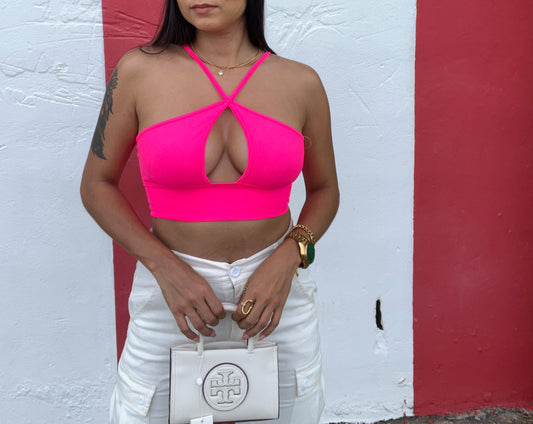 Seamless Pink Crop