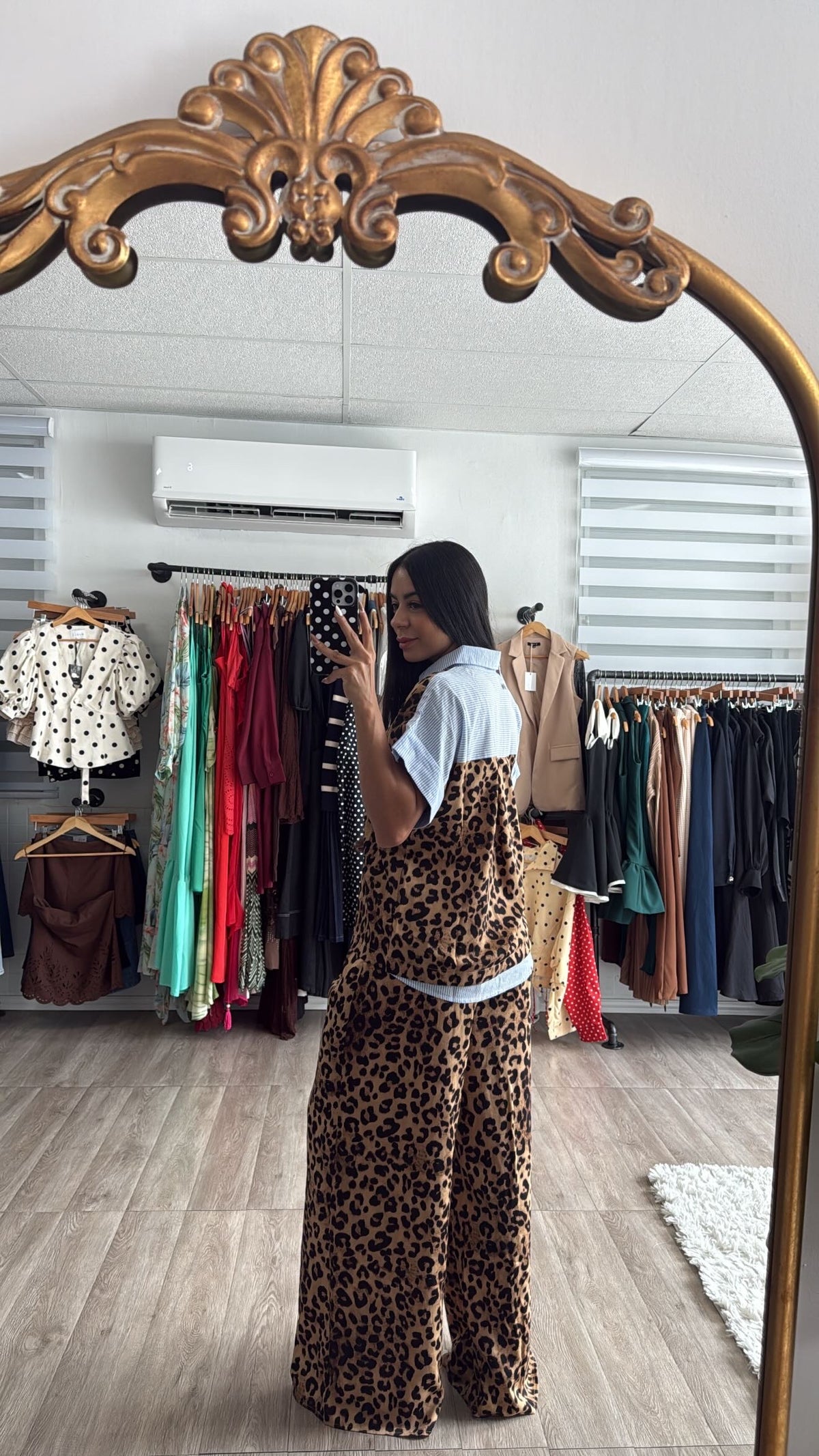 Animal print stripe Block set