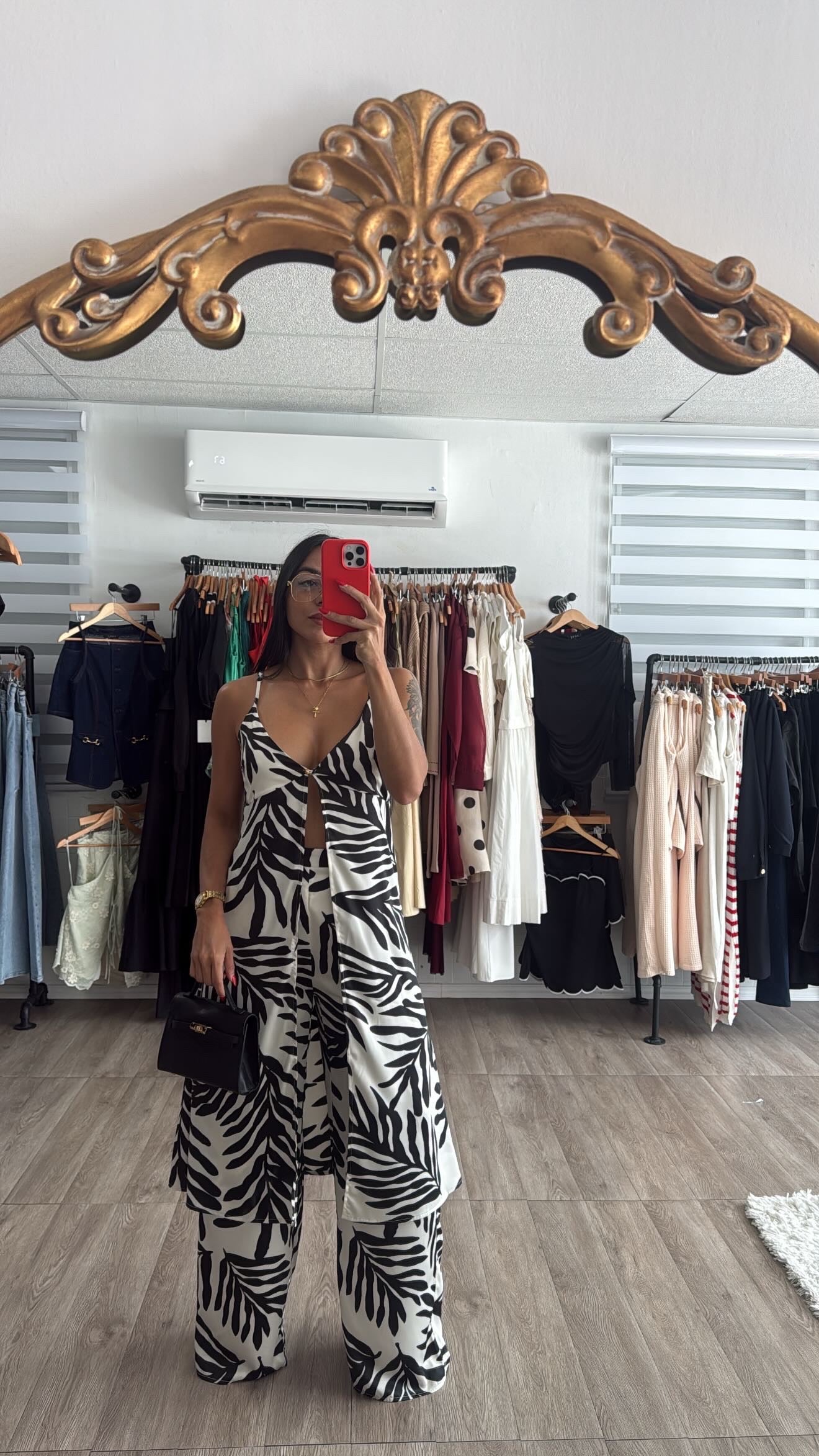 Long top and pant set