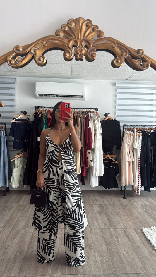 Long top and pant set