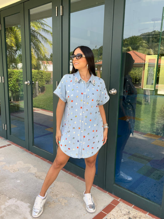 Diamond oversize Shirt