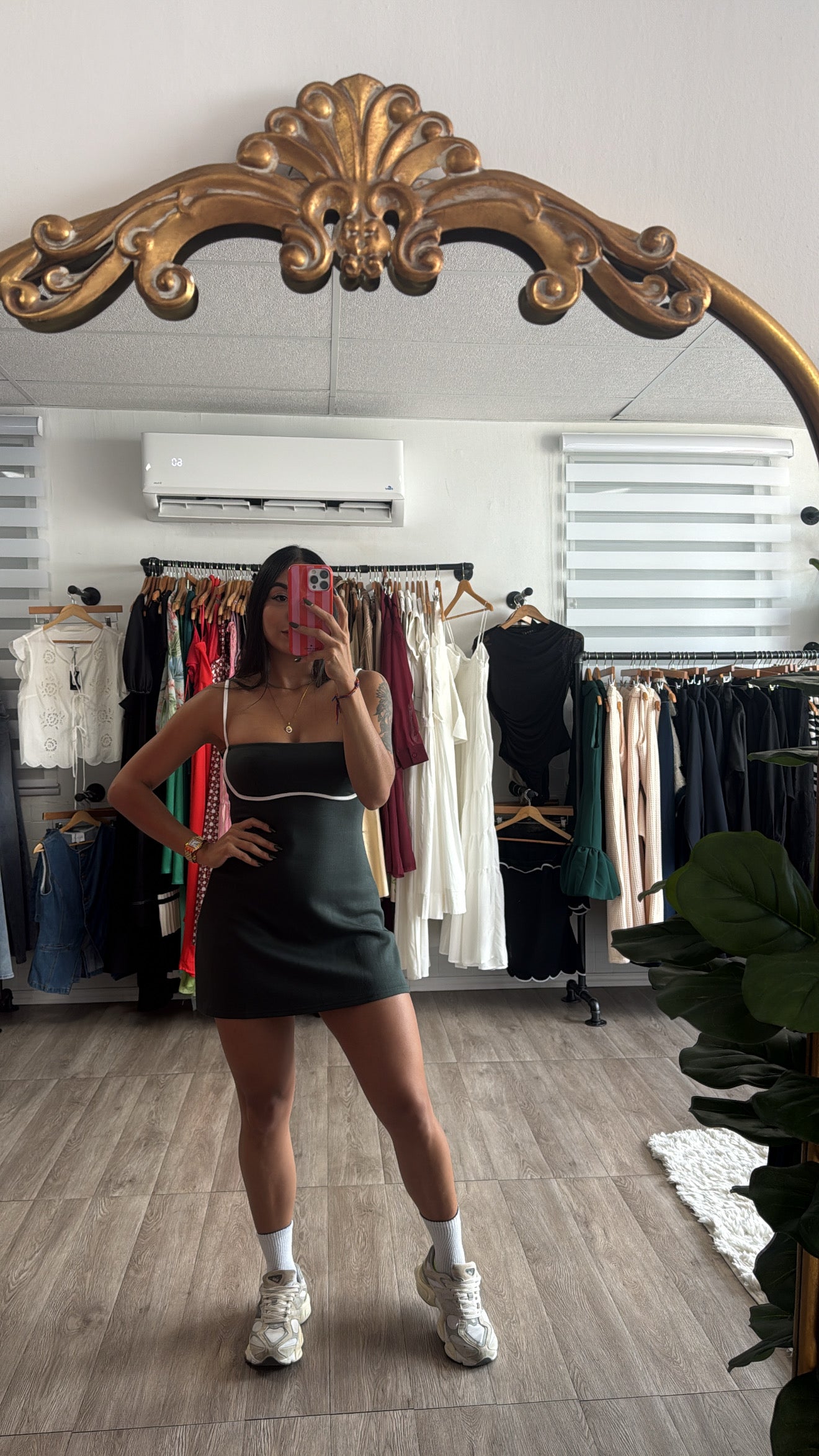 Hunter Green Romper