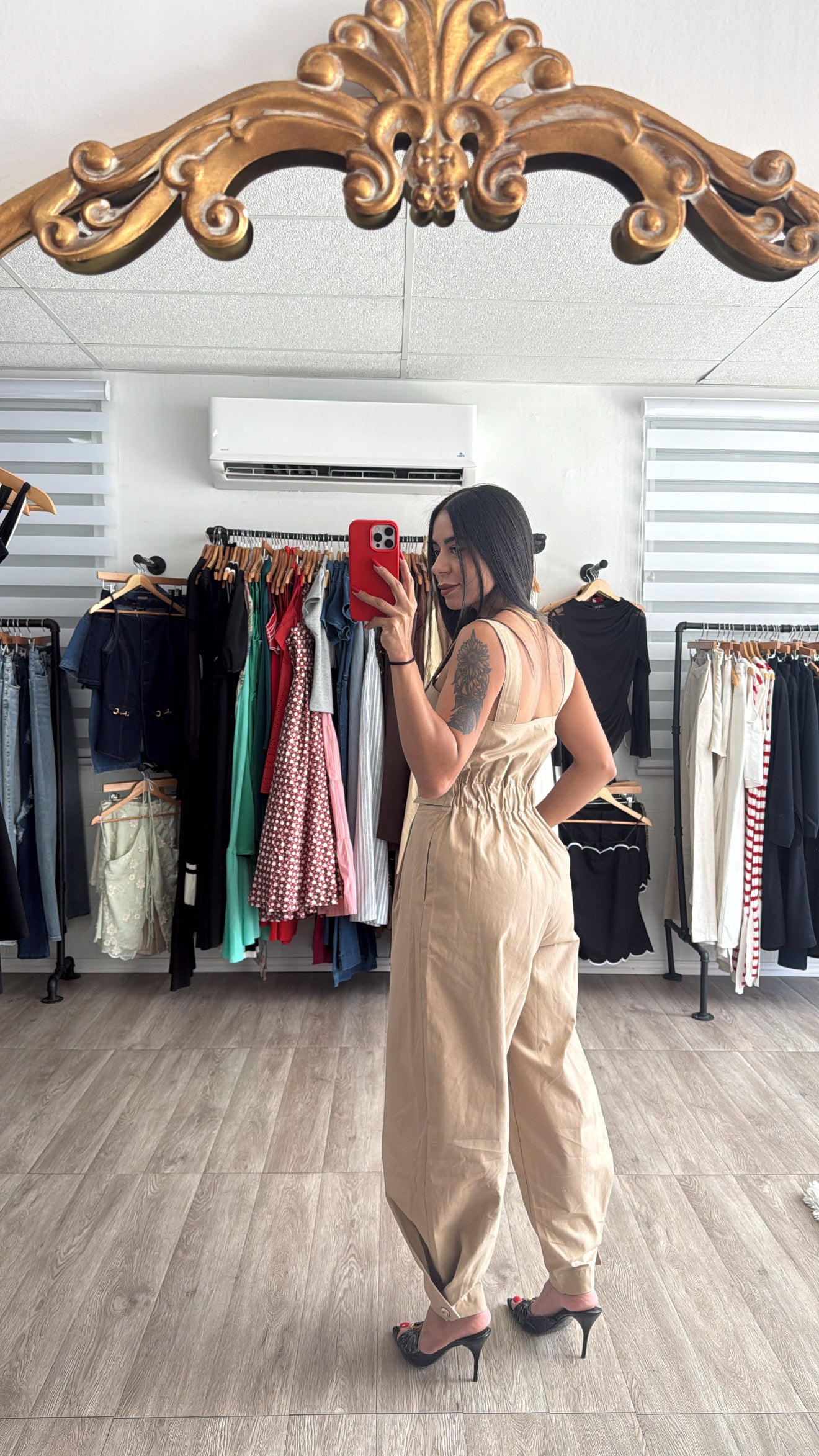 Trench Barrel Jumpsuit