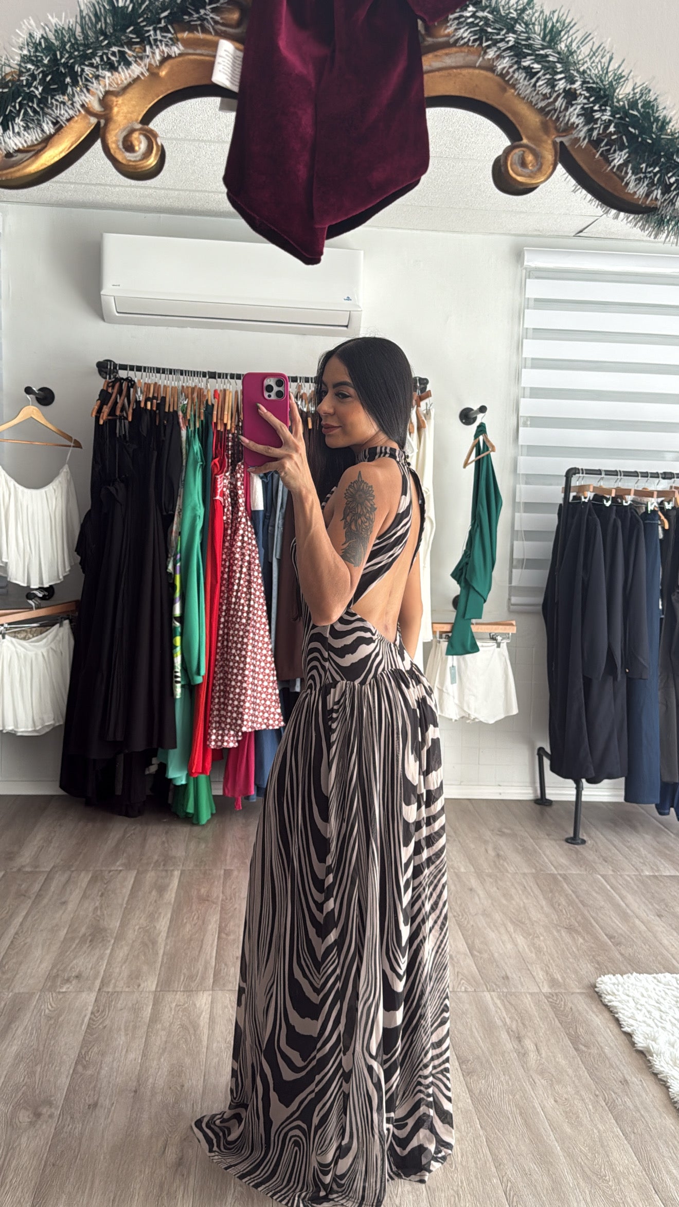 Mesh Maxi dress