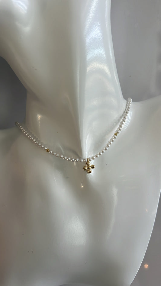 Pearl Cruz Necklace