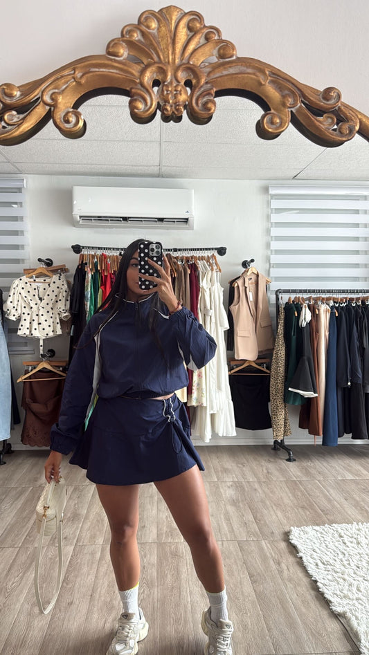 Skort Set in Navy