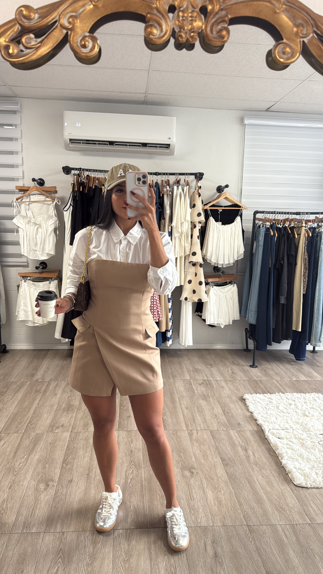 Mocha Vest dress
