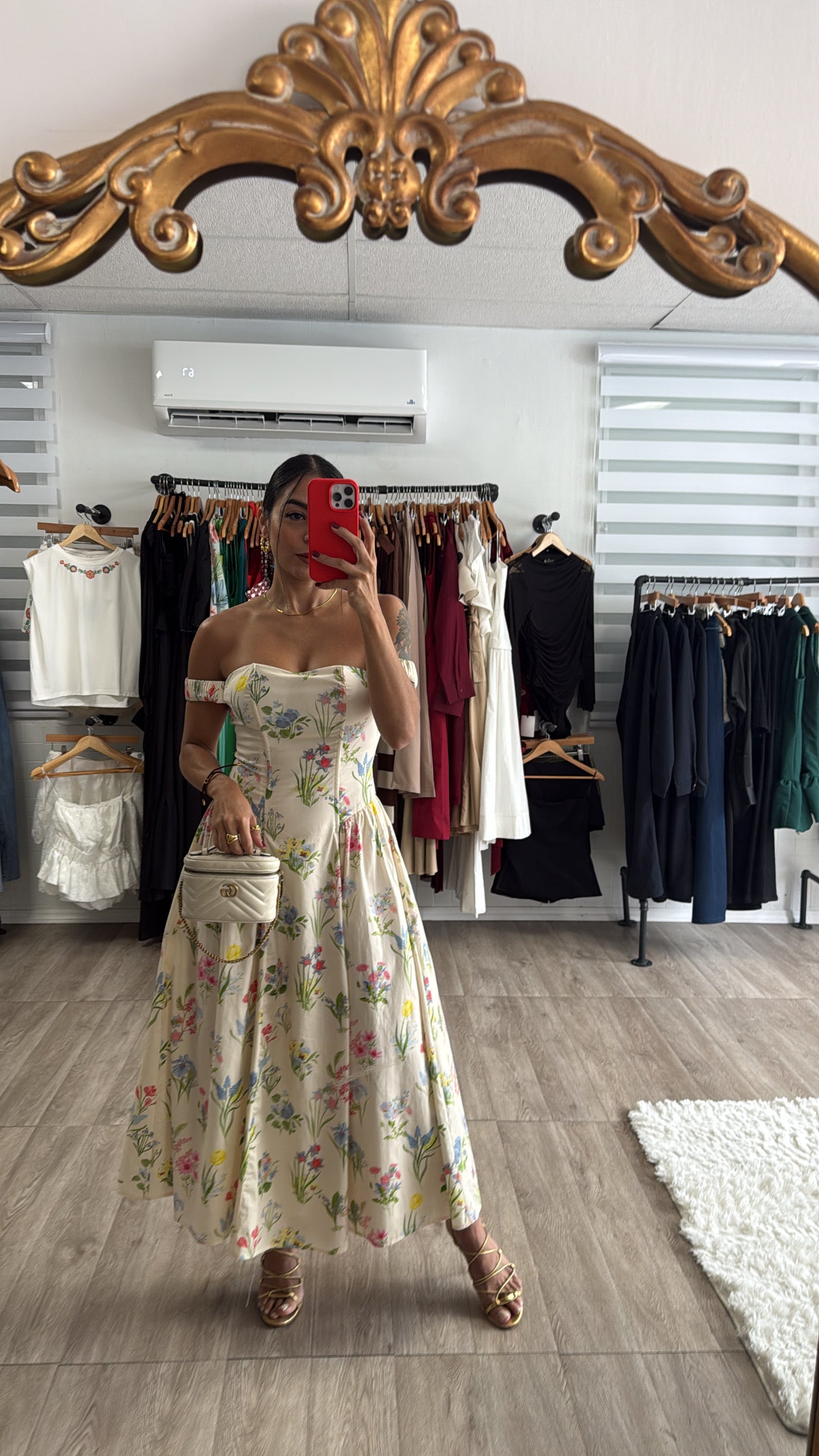 Flower corset dress
