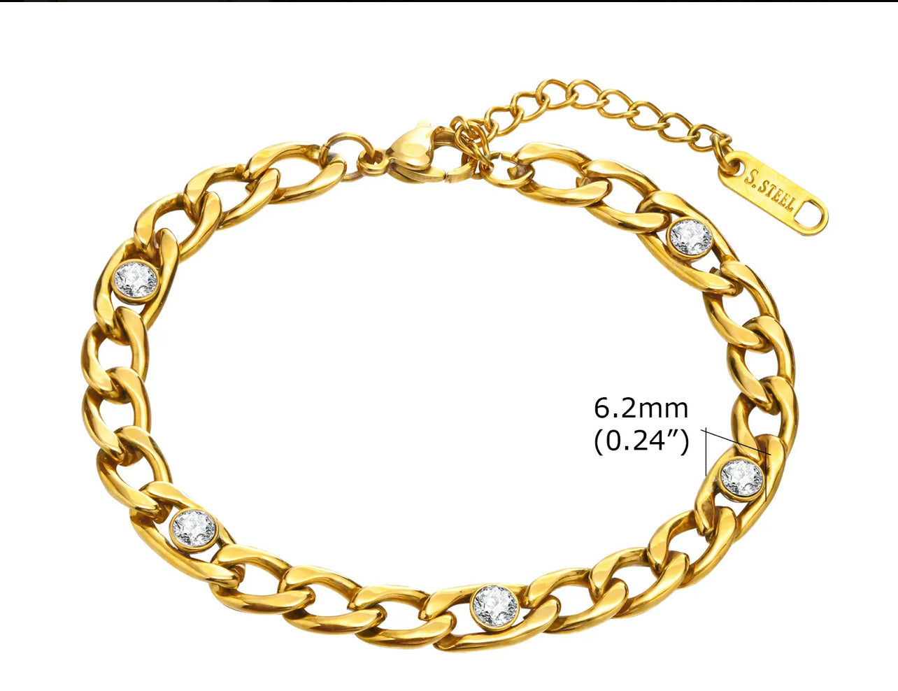 Cubana Diamonds Bracelet
