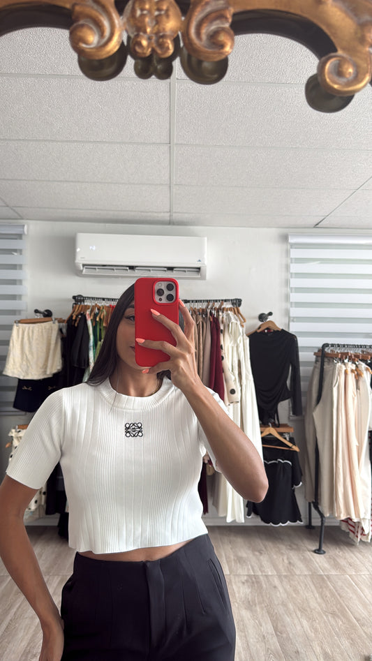 Loe Shirt in white