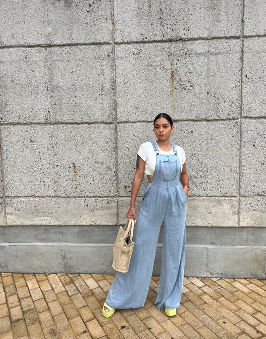 Denim Overall jumpsuit