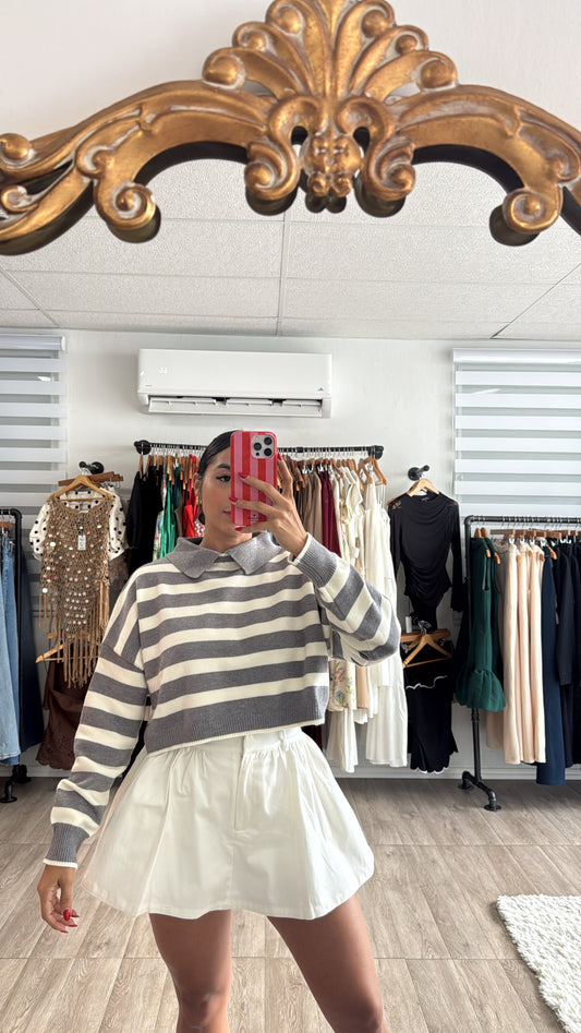 Polo stripe Sweater