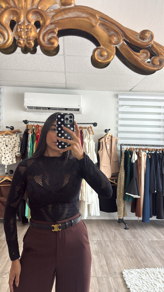 Layering Top Black