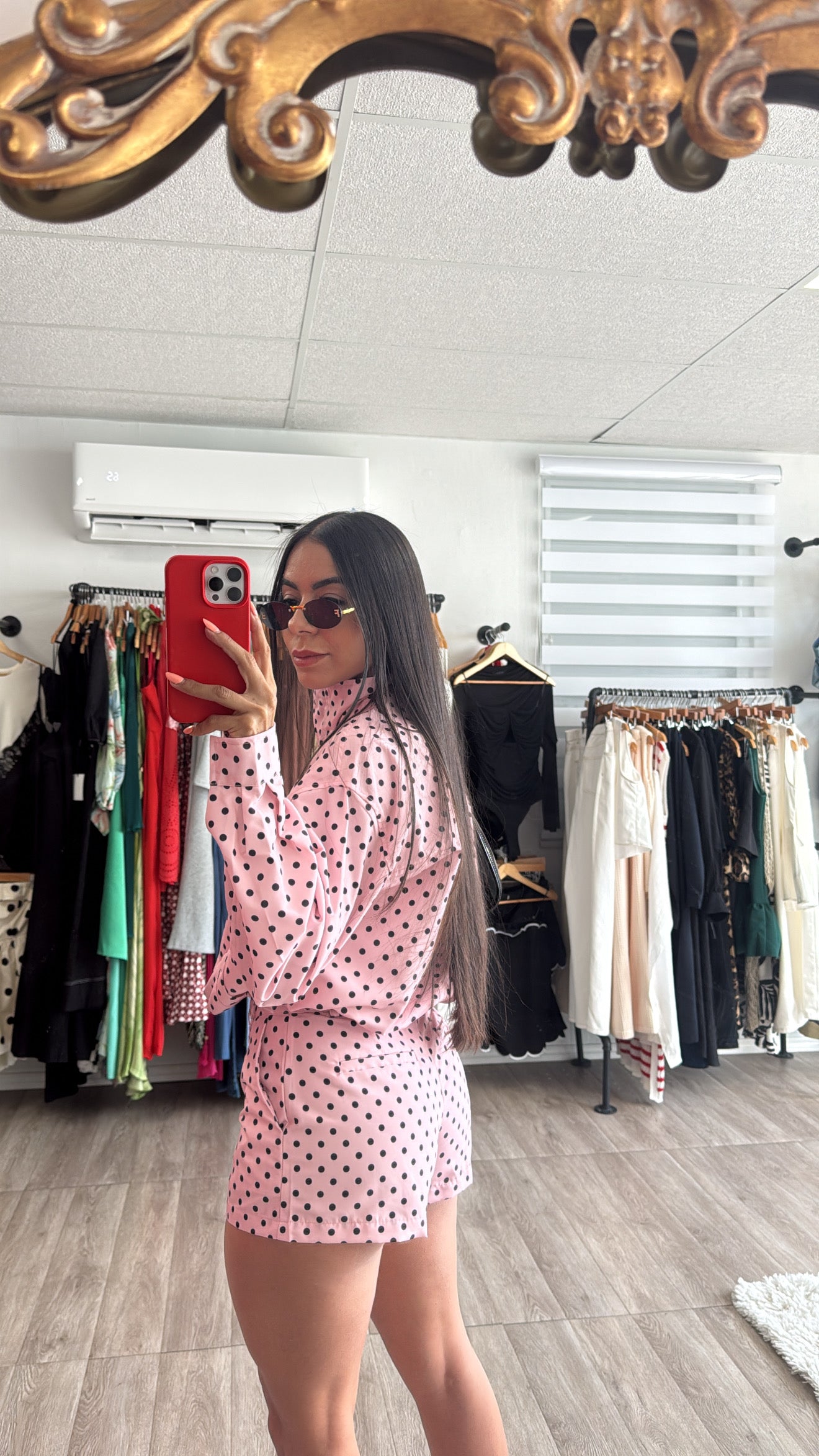 Polka Dot Pink Set