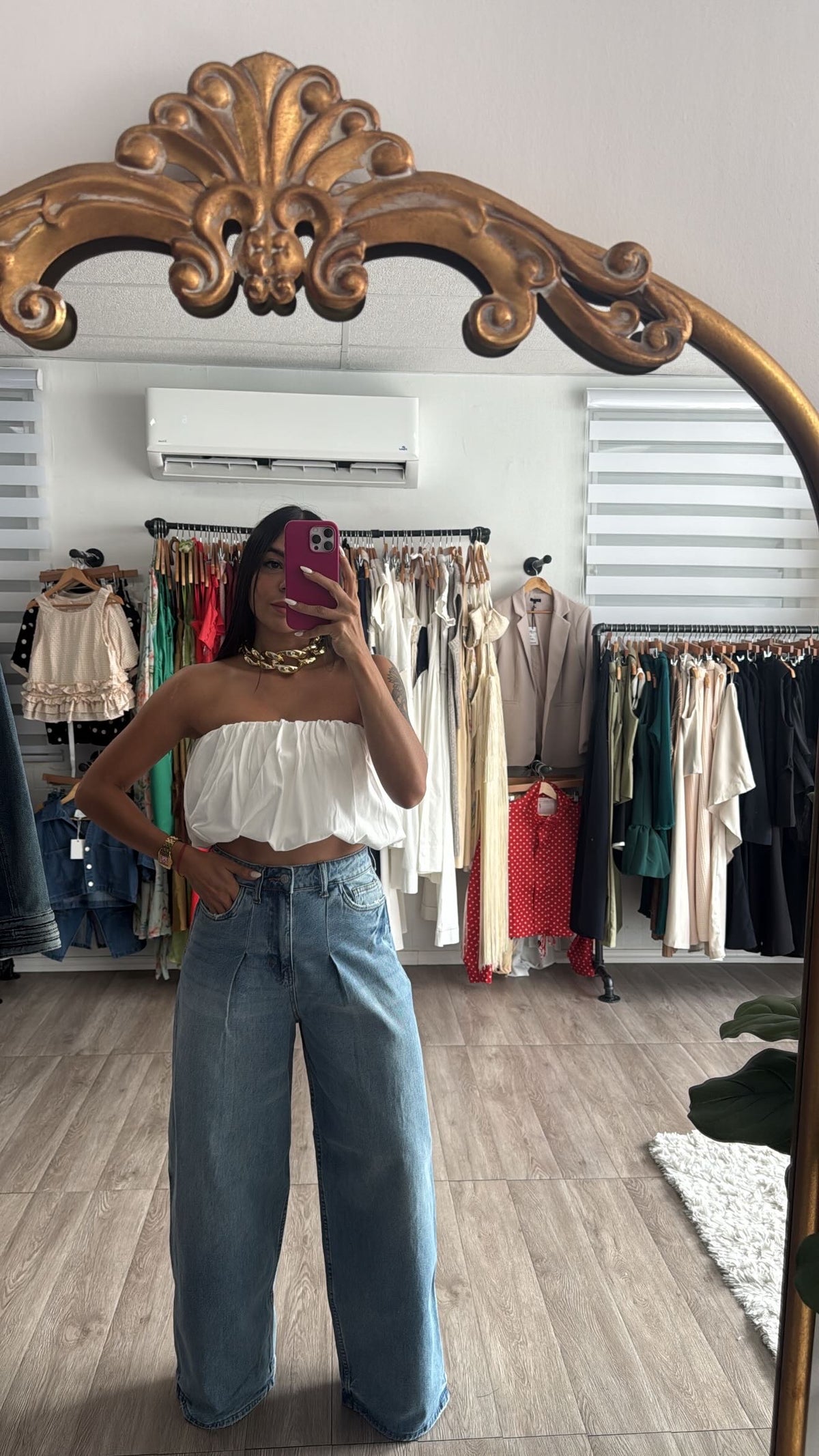 Vibrant Palazzo jeans