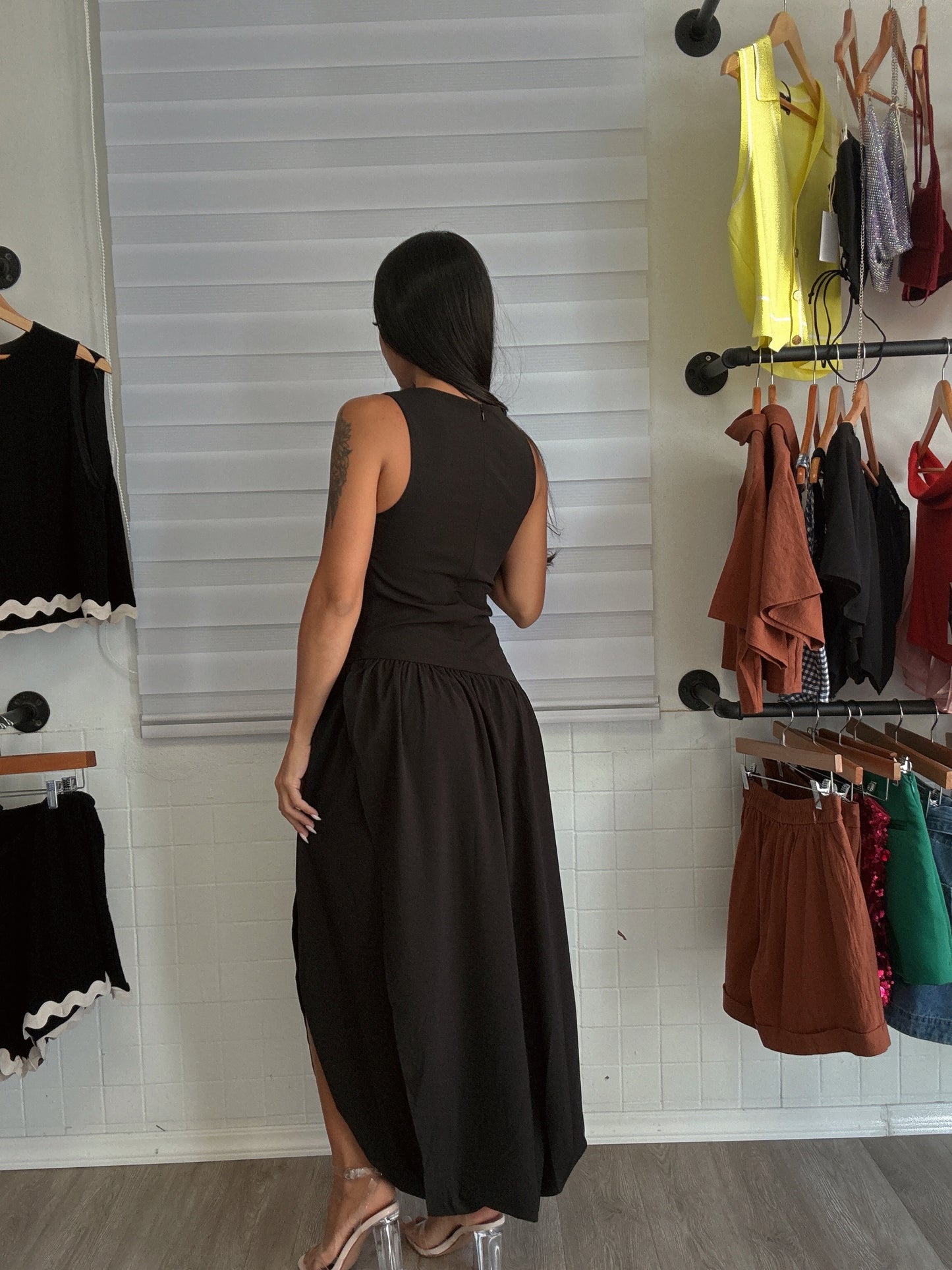 Black Bubble Dress