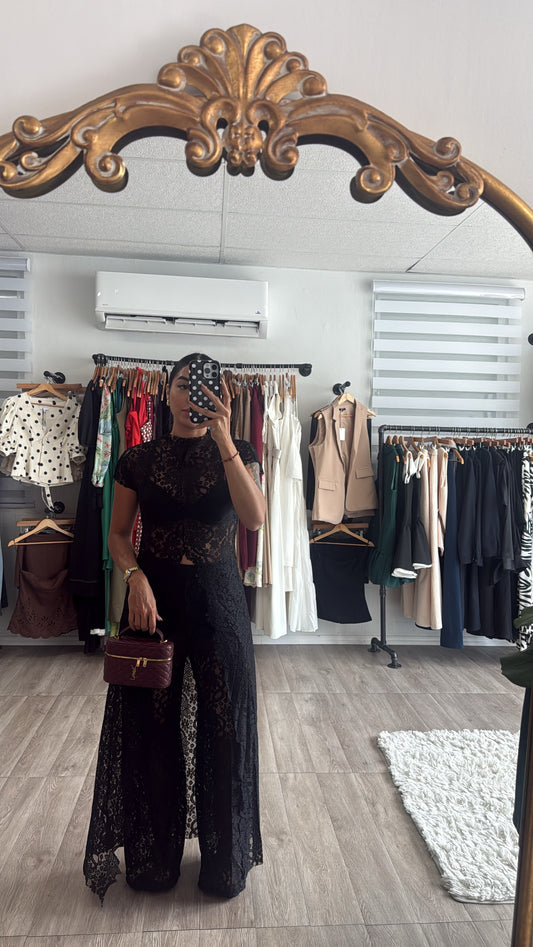 Lace Black Set