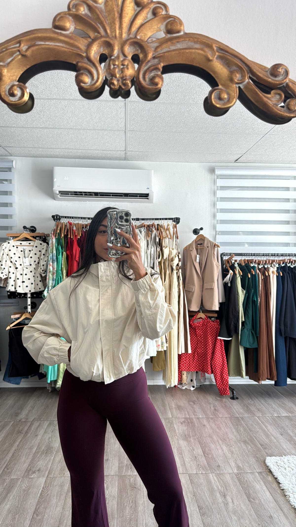 Winderbreak Jacket in cream