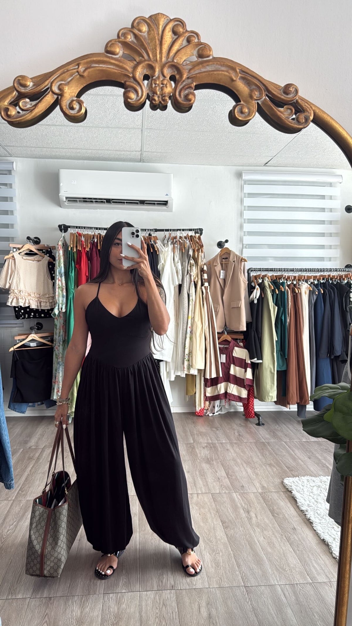 Bubble Black Jumpsuit