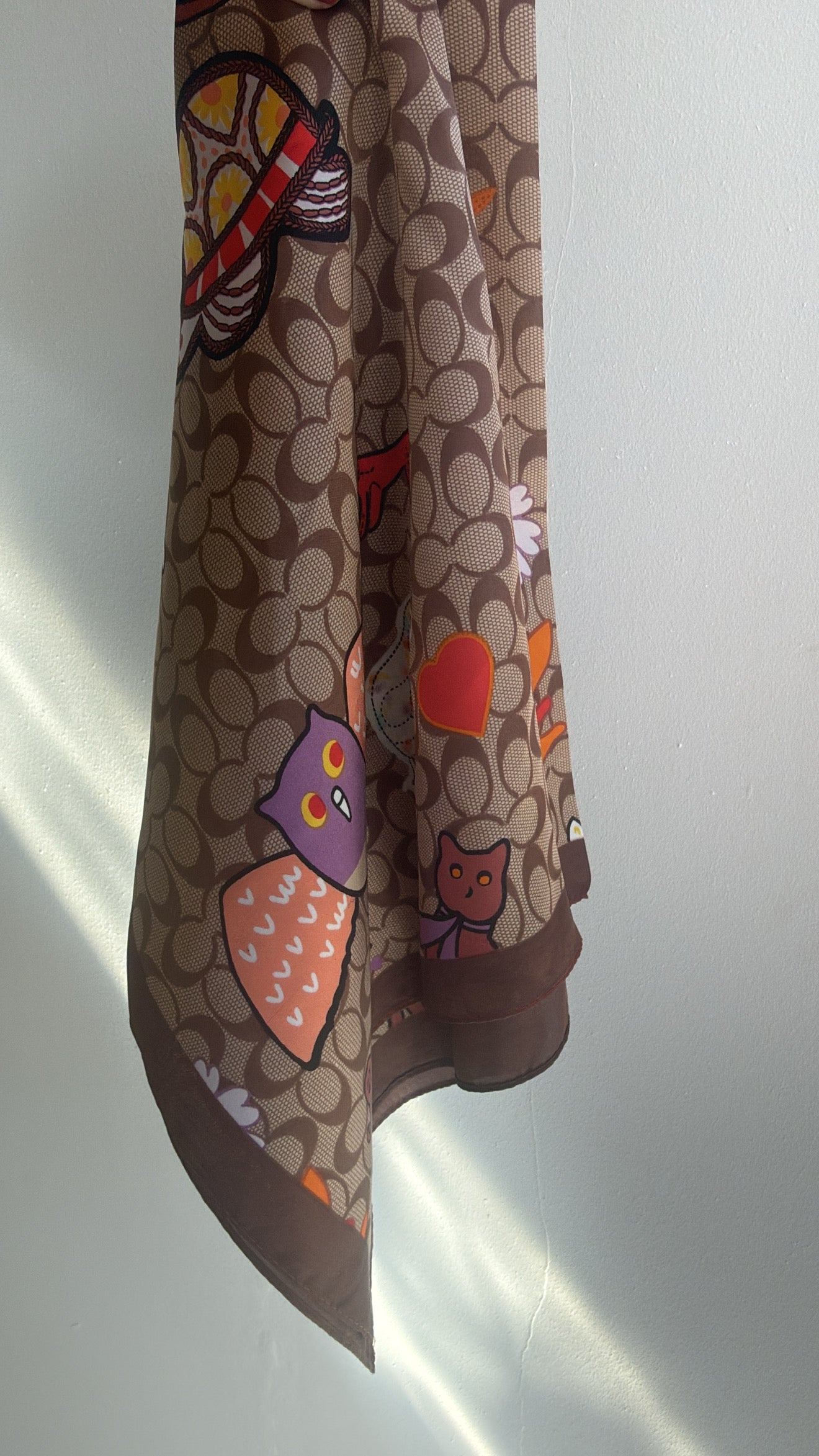 Scarf CC Brown Pre-order