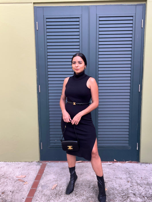 Sweater Slim Dress