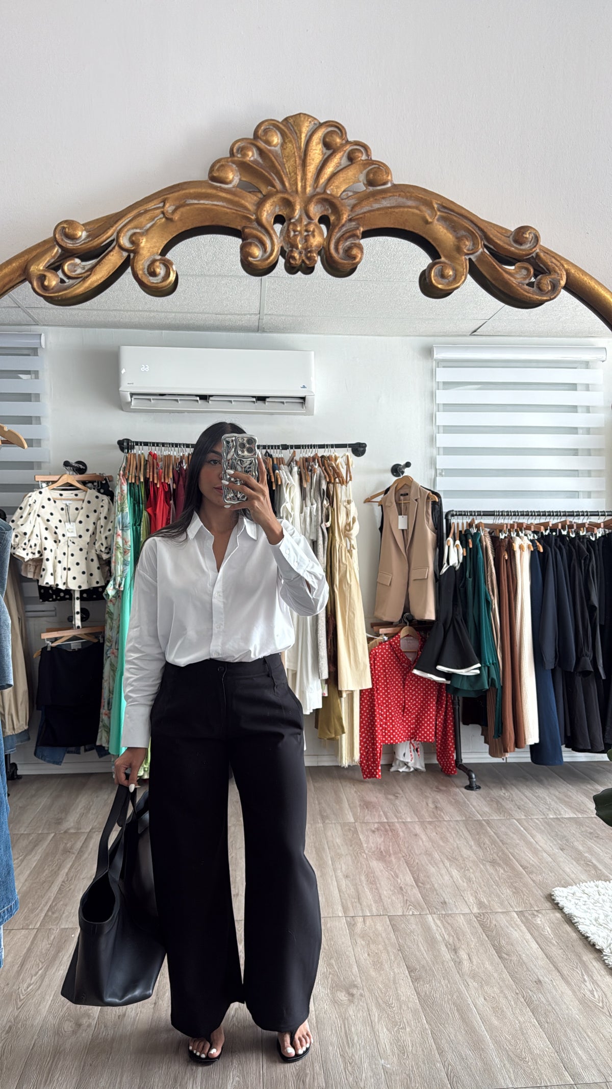 Barrel Trouser black pants