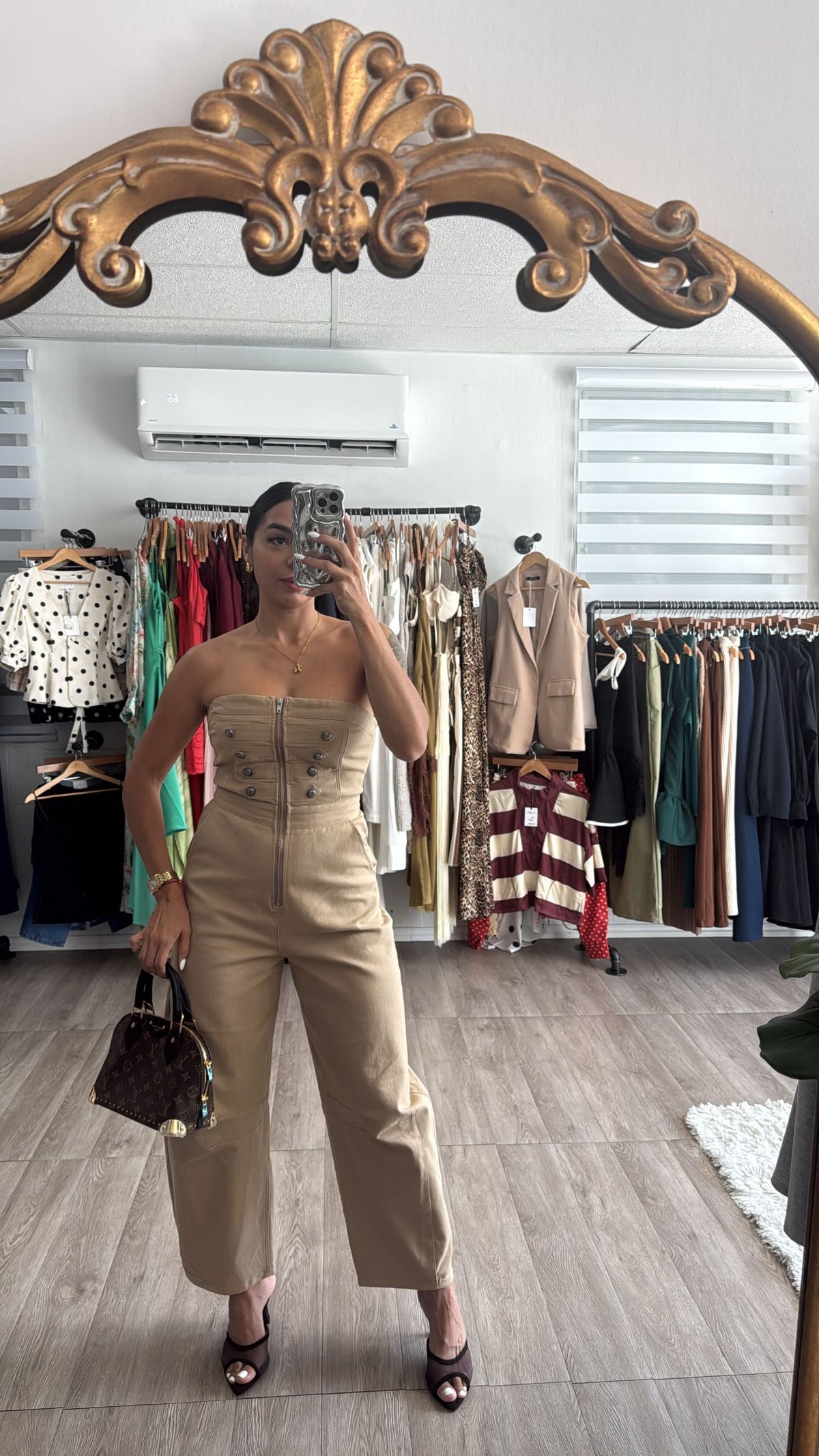 Taupe Napoleón Jumpsuit